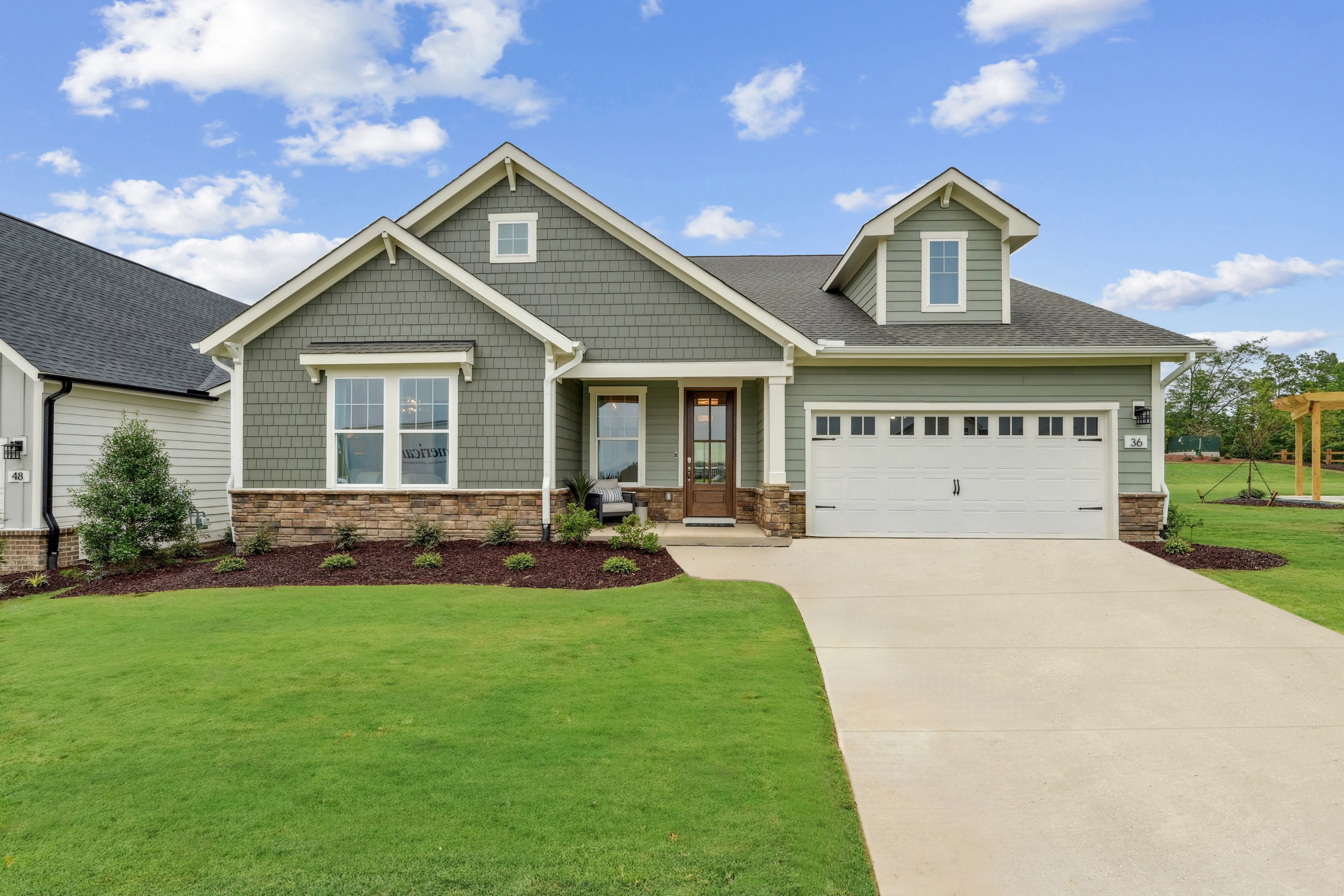 Tri Pointe Homes Poplar Ridge model exterior at Serenity, from the builder’s official website